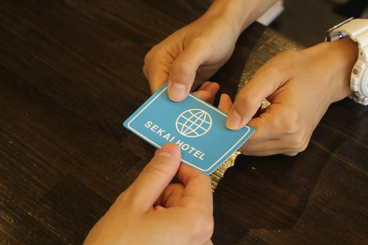 Sekai Hotel Tsuki Ōsaka Eksteriør bilde